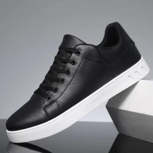 1 Pair of Minimalist Skate Shoes, Two Colors Available, Versatile and Comfortable, Plus Size Lace-Up, Soft Sole Lightweight, All - Image 4
