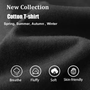 2026 Summer Men's Short-Sleeved Fashion New Product - Multi-purpose Cool Youthful Casual Round-neck Fun Print Cotton T-Shirt Top - Image 3