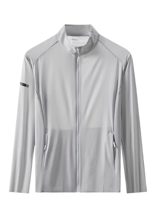 Summer Men's Jackets UV Blocking Skin Coats UPF40+ Sunscreen Outdoor Clothing Sun Protection Thin Windbreakers Big Size 8XL 4