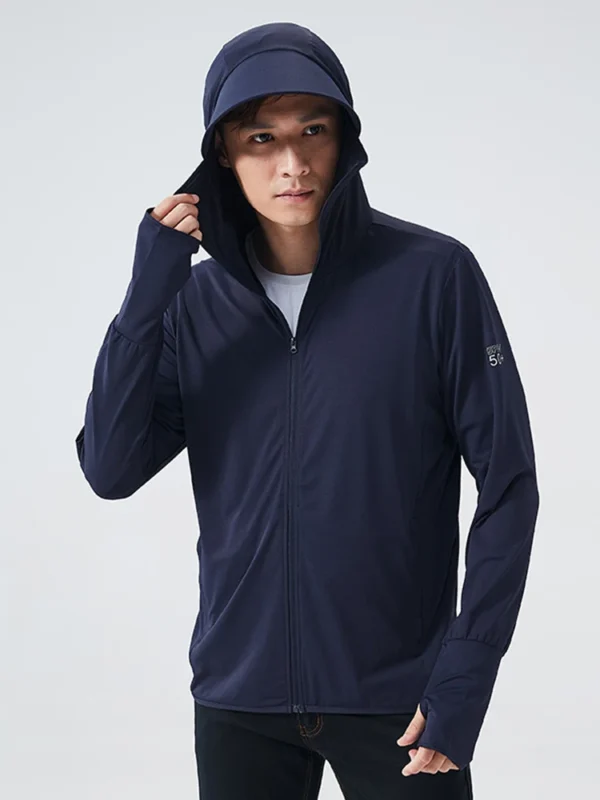 Summer UPF 50+ UV Sun Protection Skin Coats Men Ultra-Light Sportswear Hooded Outwear Men Windbreaker Casual Jackets 3