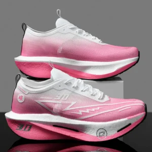 Couple breathable mesh carbon board shoes, student sports exam shoes, Chunta ultra light rebound marathon running shoes - Image 5