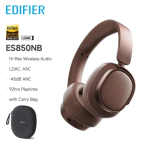 Edifier ES850NB Wireless Headphone Noise Cancelling Bluetooth Earphones Hi-Res Wireless Over-Ear Headphones with Carry Bag - Image 3
