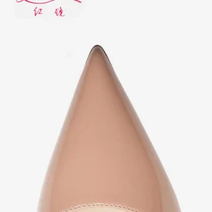 Heeled sandals Red Shiny Bottoms Naked color luxury Hollow 2025 New Elegant High Heels Sexy Slingbacks Ladies Shoes Women shoes - Image 5
