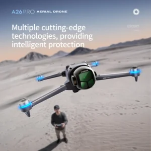 Lenovo A26 Pro Drone 4K HD 8k Triple Camera FPV Brushless Motor Obstacle Avoidance Foldable RC Quadcopter Professional Aerial - Image 3