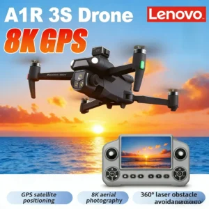 Lenovo Drone With screen RC 8K Professional HD Aerial Photography GPS Laser obstacle avoidance Three-axis gimbal Aircraft - Image 4