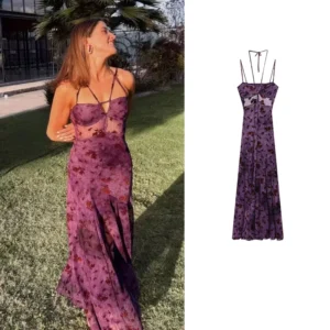 Long Dress Summer Women's 2026 New Fashion Slim Tube Top Elegant Women's Party Dress Youth Chic Summer Holiday Dresses - Image 1