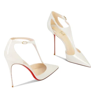 New summer style slim heeled beige high heels for women with pointed fashion, versatile with qipao - Image 1