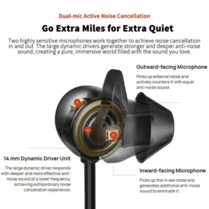 Original Huawei Freelace Pro Headphones Wireless Bluetooth 5.0 Earphones Active Noise Cancellation Earbuds Neckband Hifi Headset - Image 3