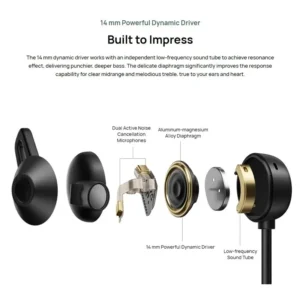 Original Huawei Freelace Pro Headphones Wireless Bluetooth 5.0 Earphones Active Noise Cancellation Earbuds Neckband Hifi Headset - Image 4
