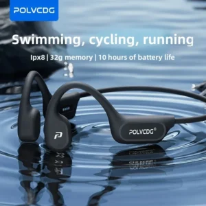 POLVCDG X9 Bone Conduction Earphones 32G IPX8 Waterproof Open Design for Swimming Running Cycling Hanging Earphones - Image 3