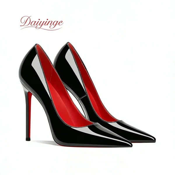 Shoes For Woman 2026 Trend Luxury Red Bottoms High Heels Pointed Toe Stiletto Pumps 12 cm Comfortable Party Dress Wedding Shoes