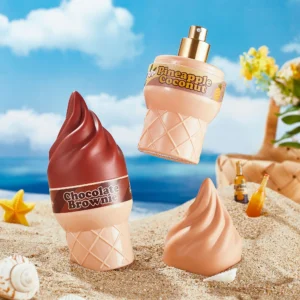 Summer Beach Ice Cream Perfume, 4 Sweet Dessert Scents, Long Lasting Eau de Parfum for Daily Wear, Cute Novelty Gift for Her - Image 3