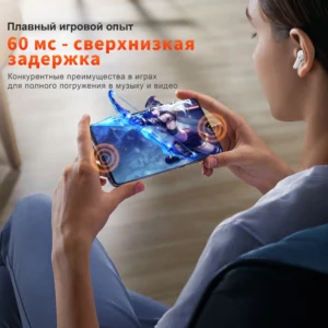 Wireless Headphones,QERE E28,NEW TWS Bluetooth 5.3,HD Microphone,HIFI Earphones,13mm Driver,Low Latency gaming waterproof Earbud - Image 6