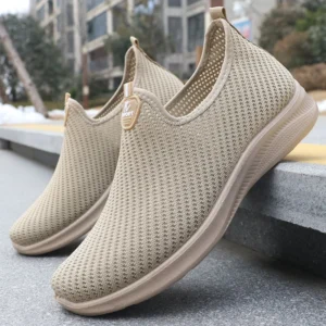 ​2025 Men's Shoes Casual Sneakers Spring Summer Breathable Soft Sole Lightweight Affordable Lazy sneakers Men's shoes - Image 1
